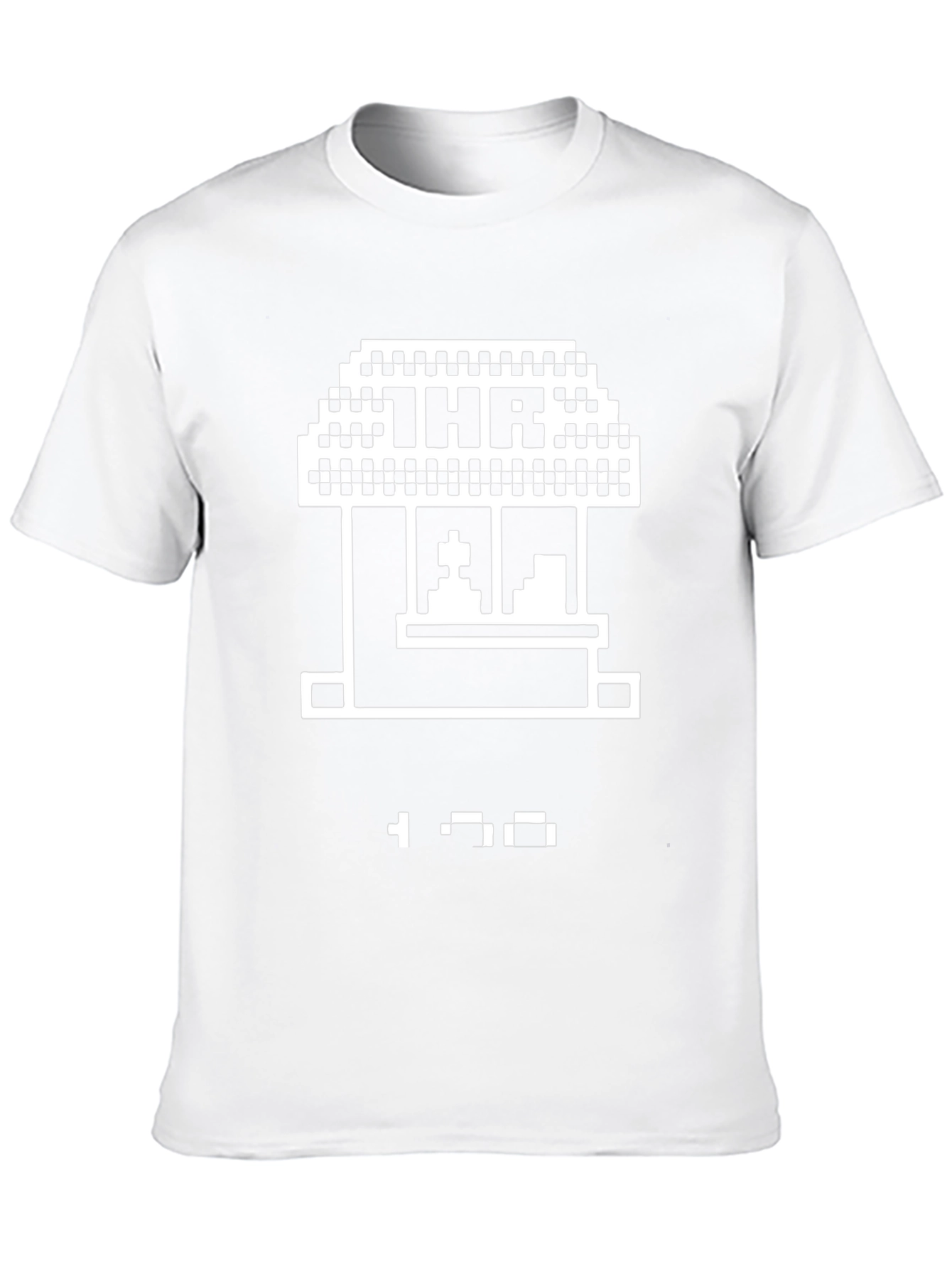 1HR Retro Game Stand T-Shirt - Black