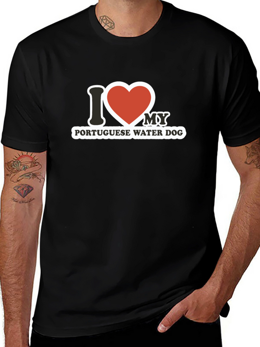 I Heart My Portuguese Water Dog T-Shirt