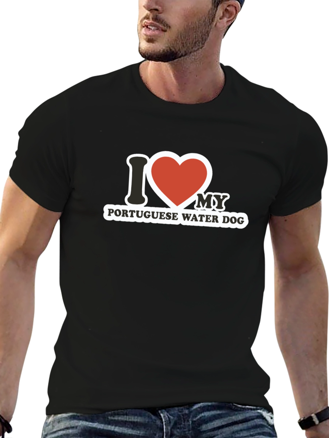 I Heart My Portuguese Water Dog T-Shirt