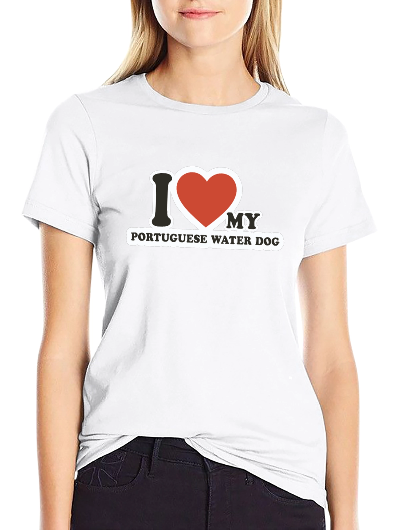 I Heart My Portuguese Water Dog T-Shirt
