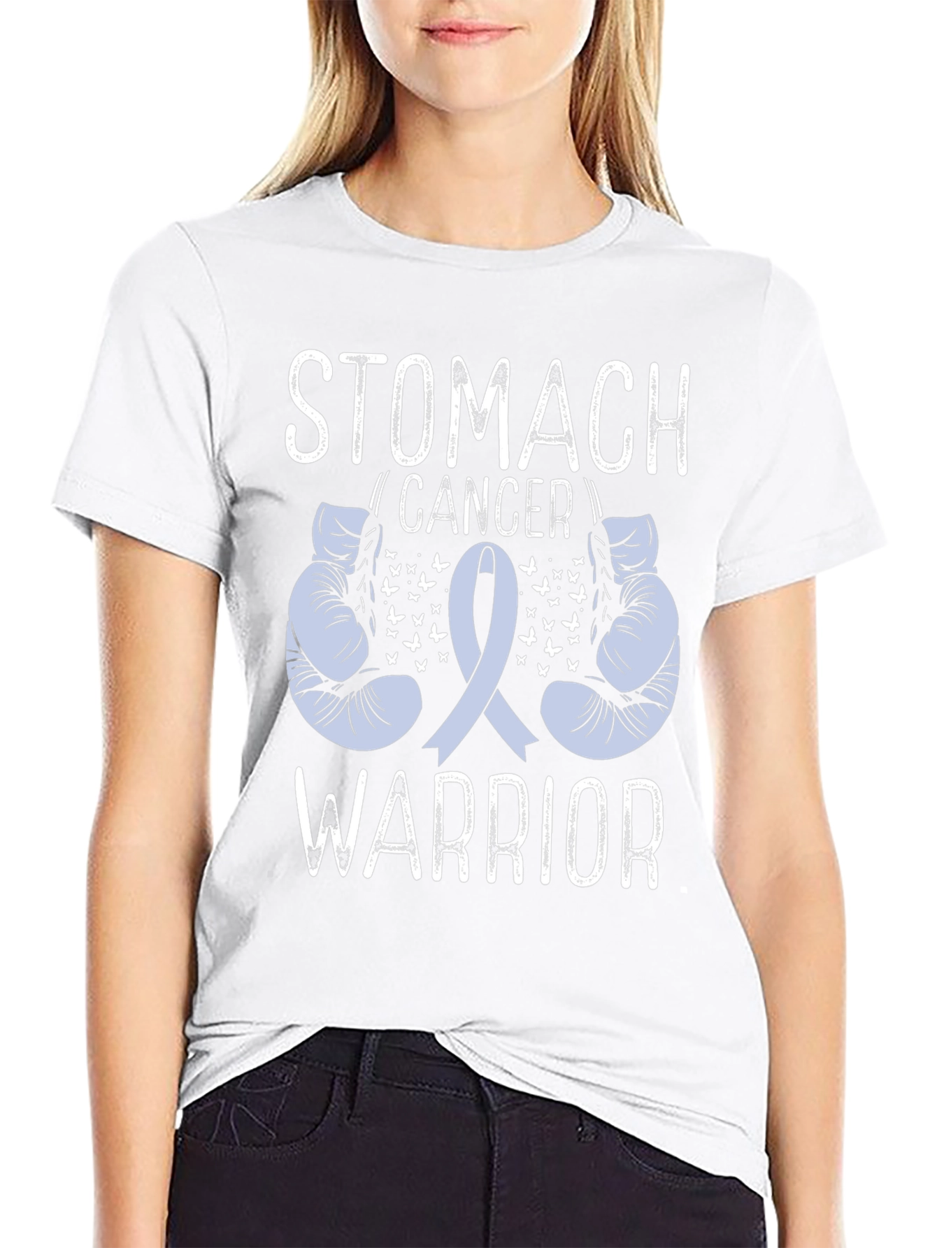 Stomach Cancer Warrior T-Shirt