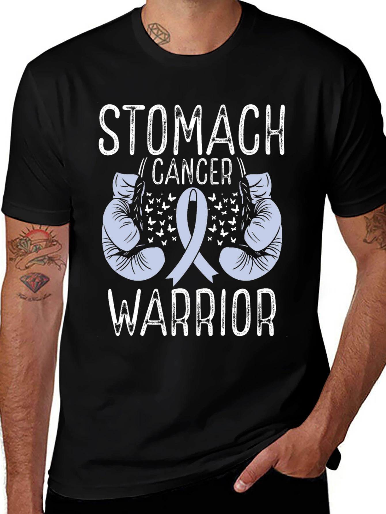 Stomach Cancer Warrior T-Shirt