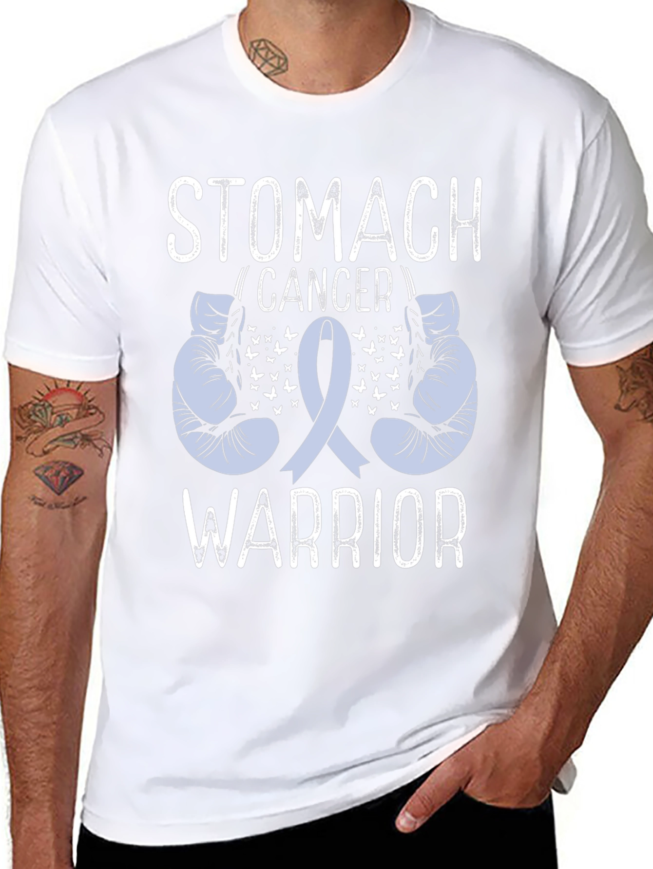 Stomach Cancer Warrior T-Shirt