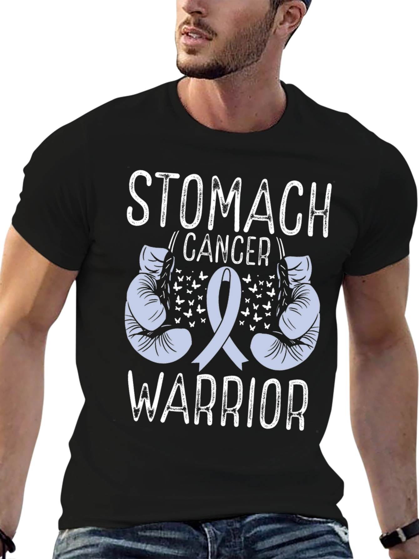Stomach Cancer Warrior T-Shirt