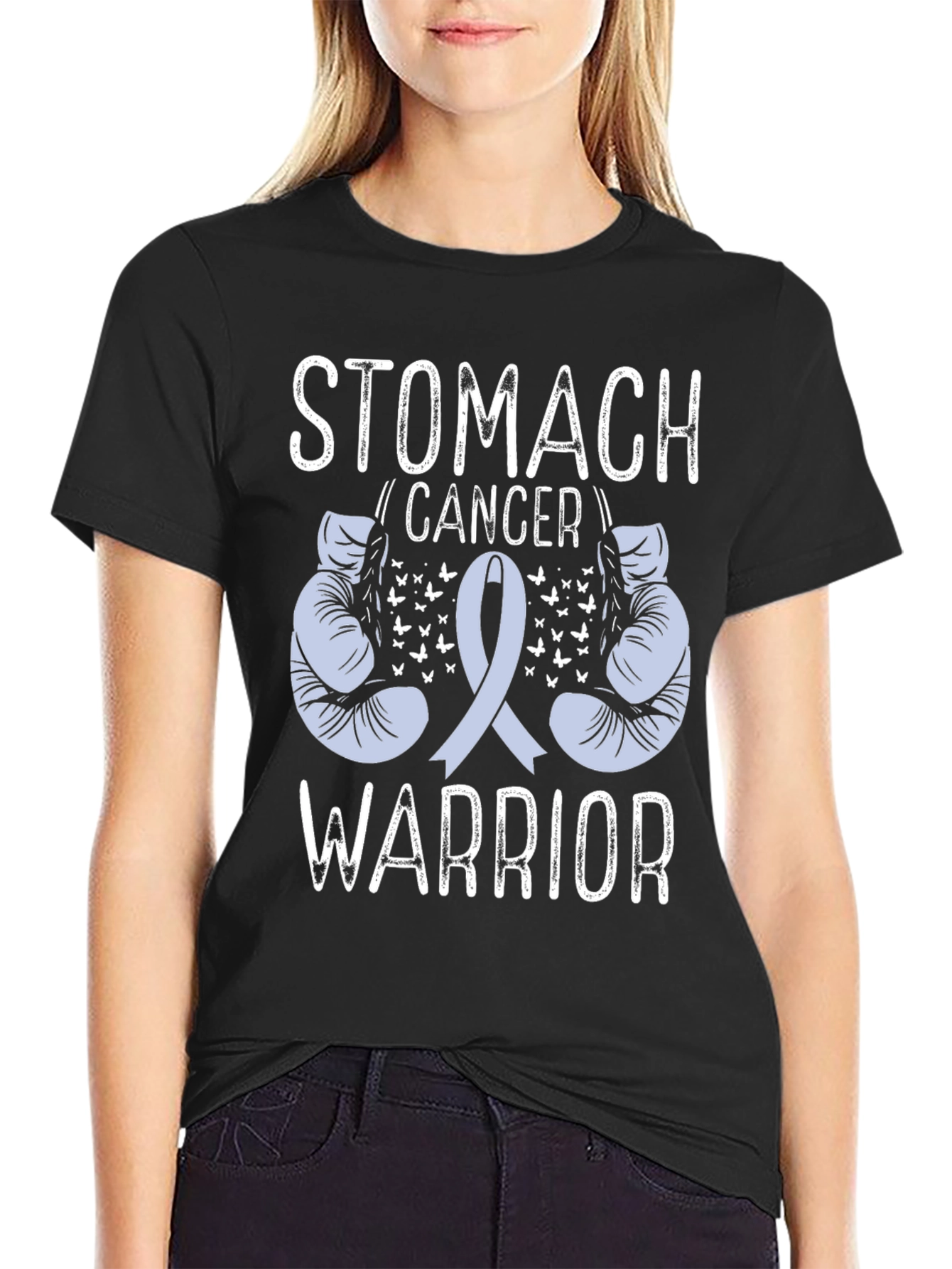 Stomach Cancer Warrior T-Shirt