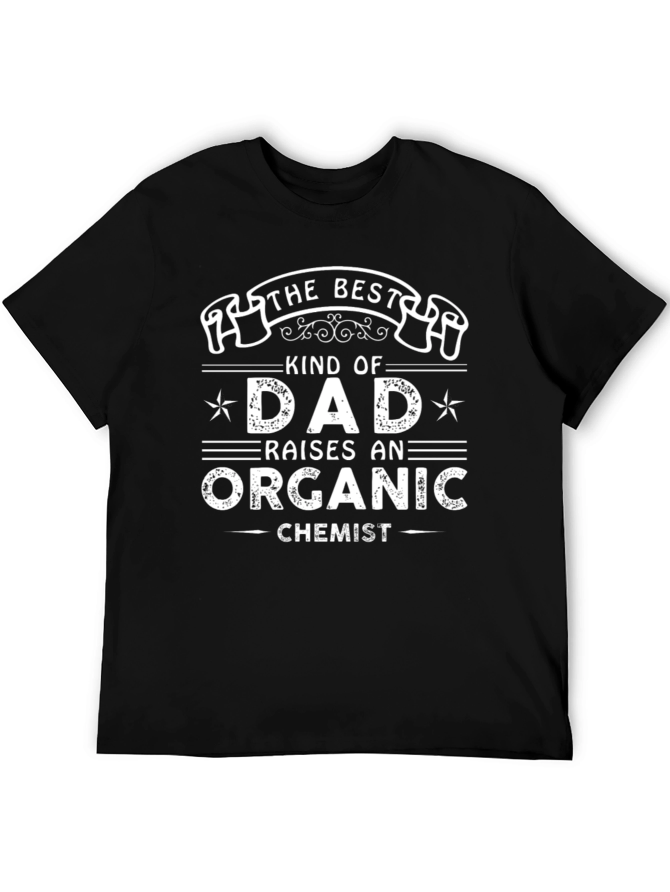 Best Dad Organic Chemist T-Shirt - Mens