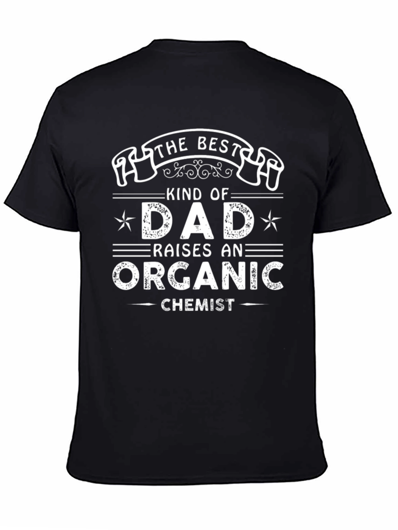 Best Dad Organic Chemist T-Shirt - Mens