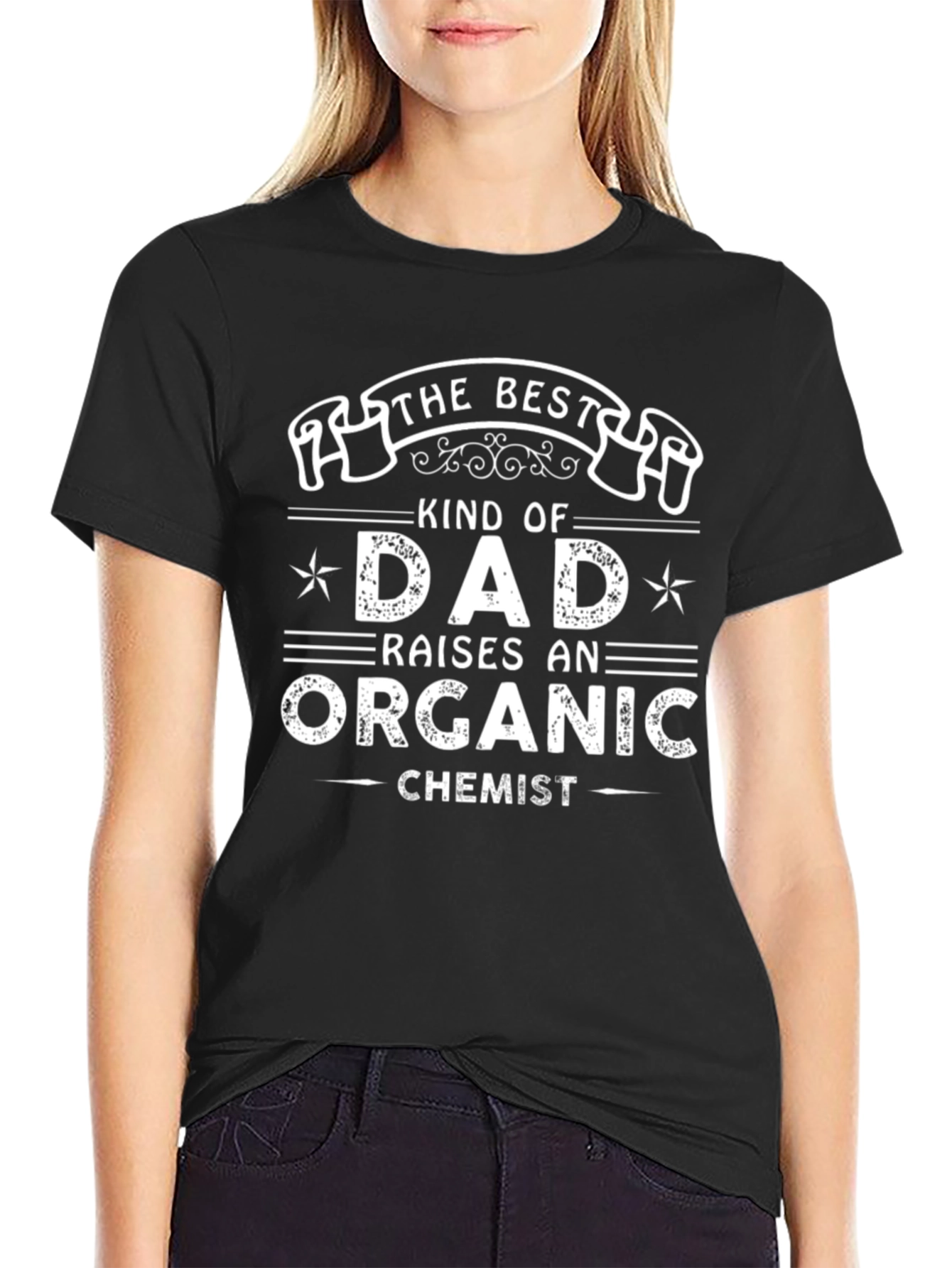 Best Dad Organic Chemist T-Shirt - Mens