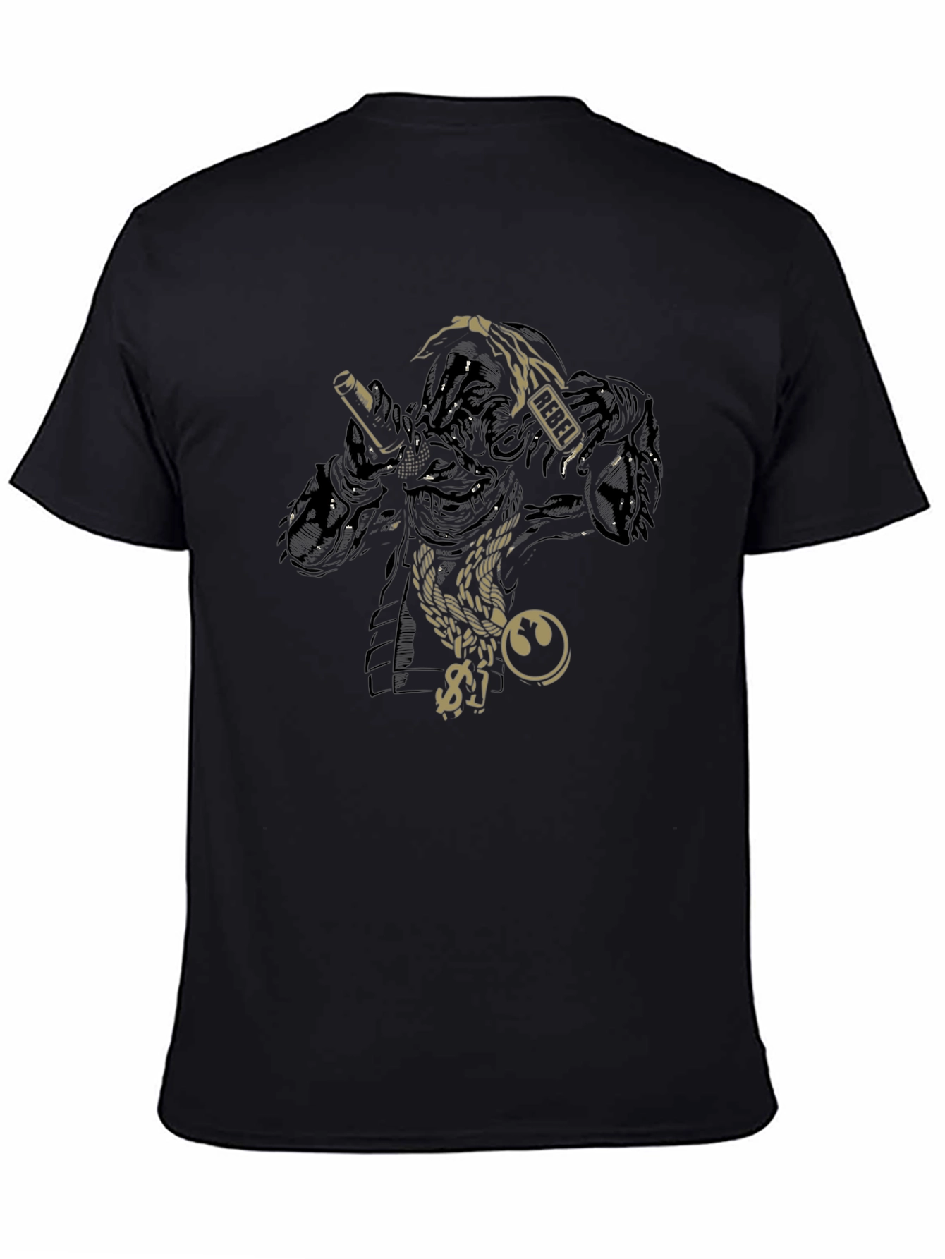 Star Wars Darth Vader Rapper T-Shirt - Black