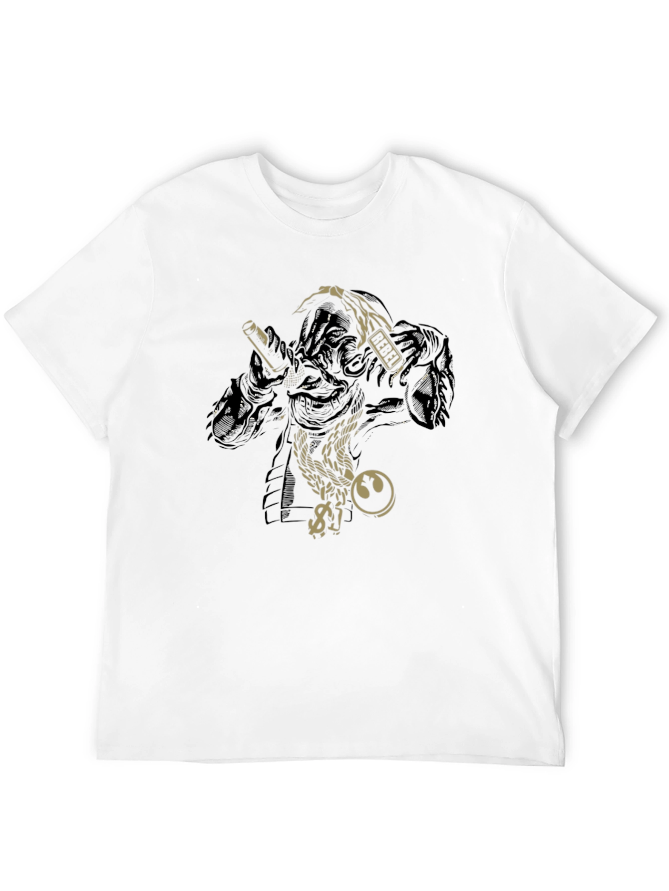 Star Wars Darth Vader Rapper T-Shirt - Black