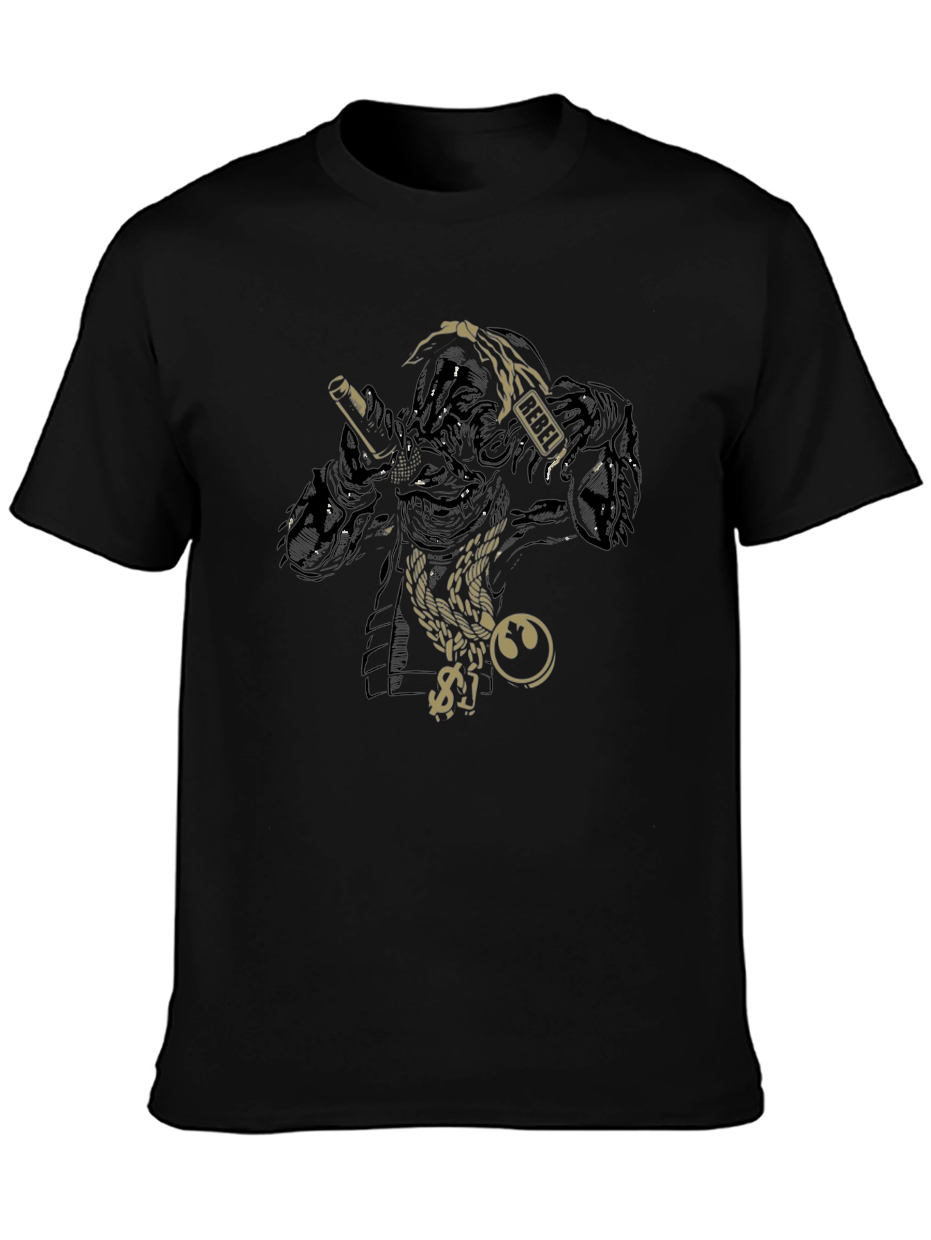Star Wars Darth Vader Rapper T-Shirt - Black