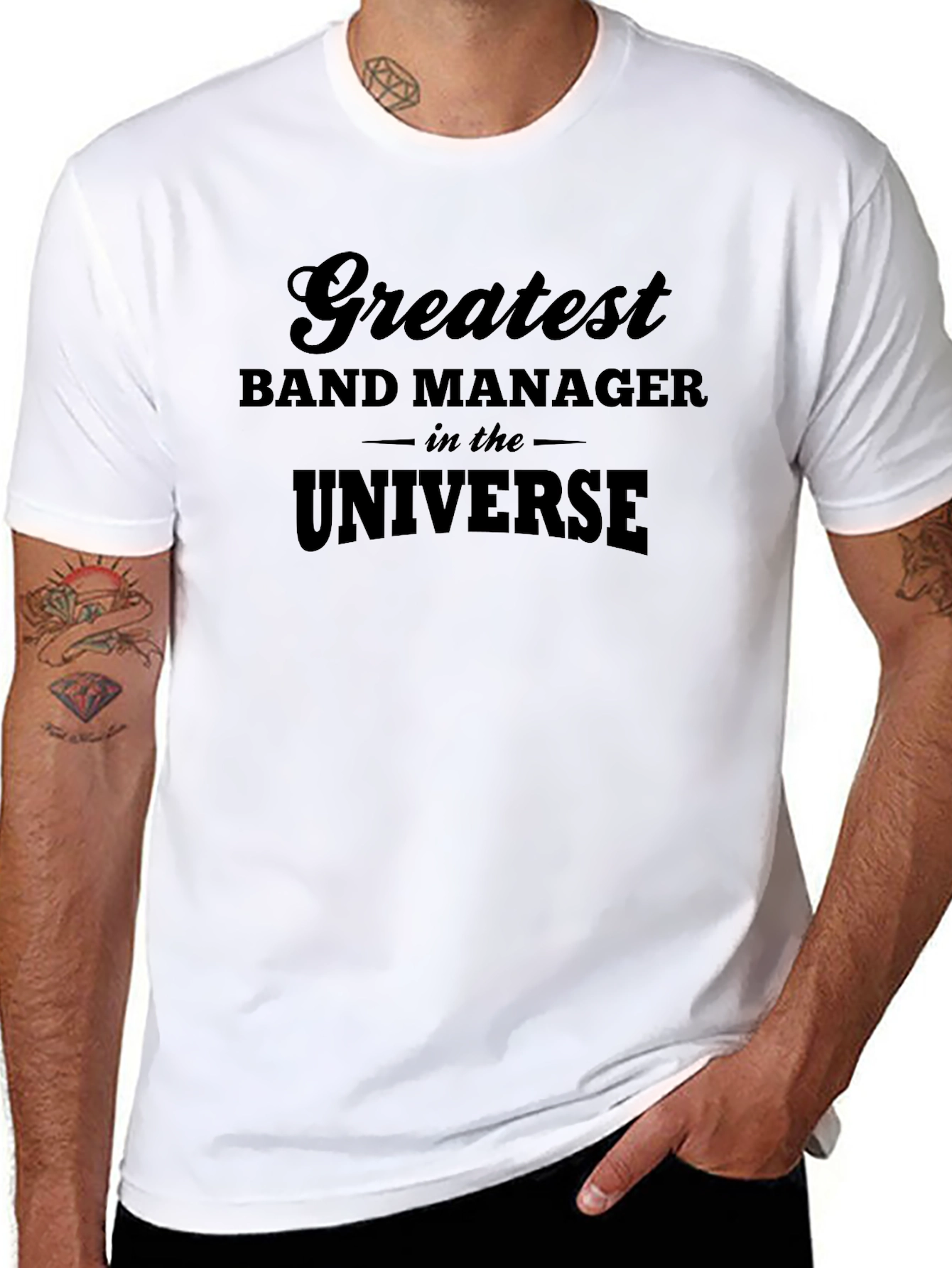 Greatest Band Manager T-Shirt - Universe Edition