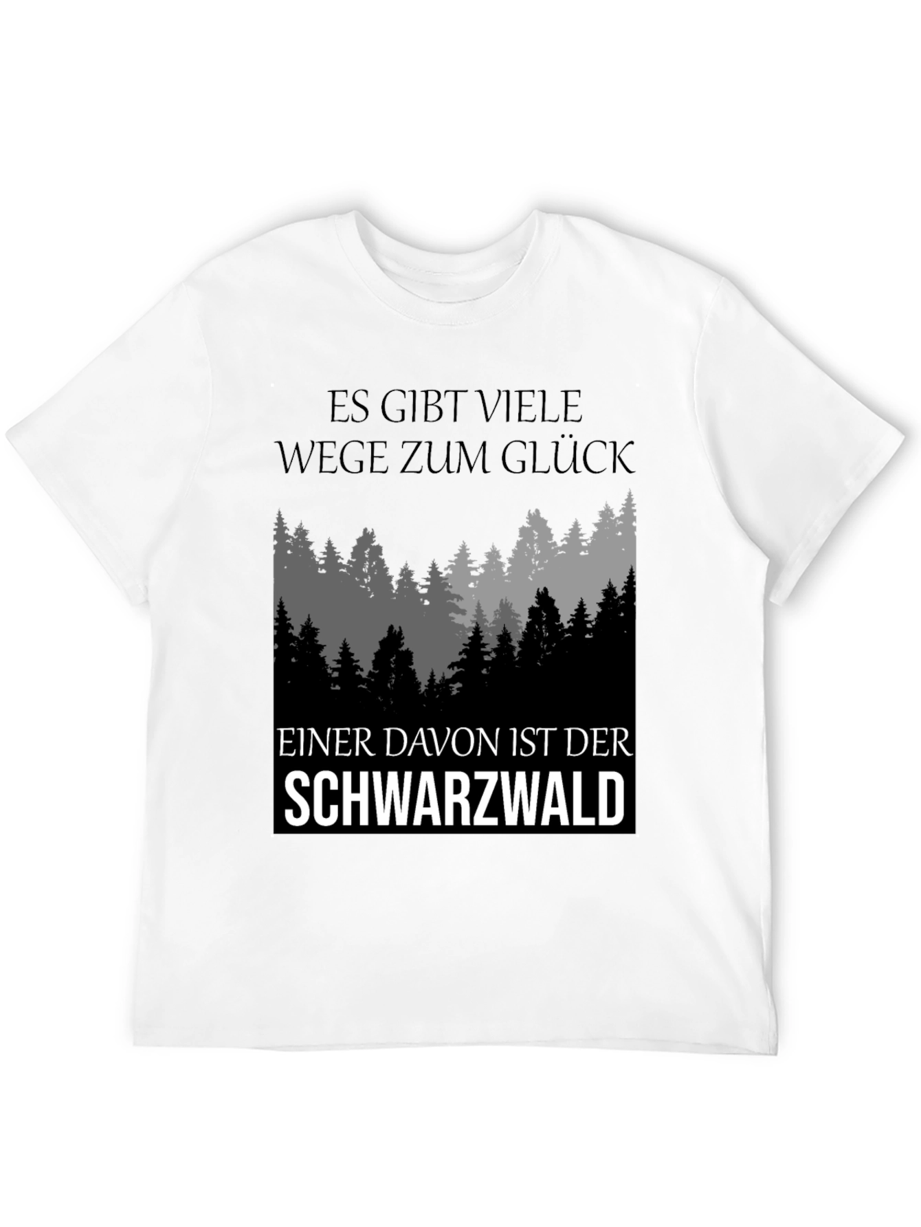 Black Forest Germany Graphic Tee Shirt