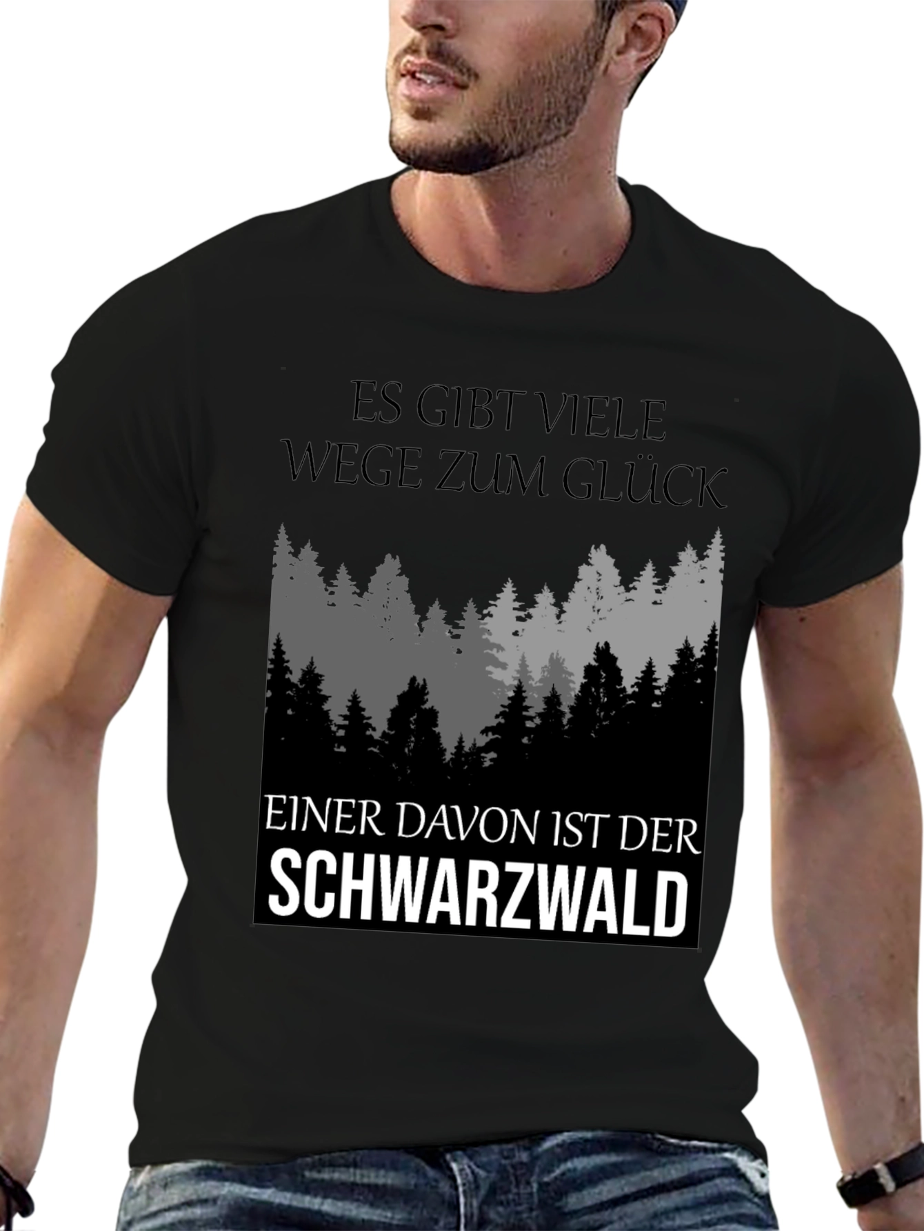 Black Forest Germany Graphic Tee Shirt