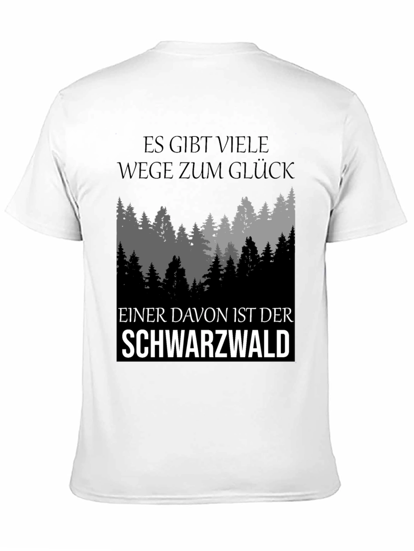 Black Forest Germany Graphic Tee Shirt