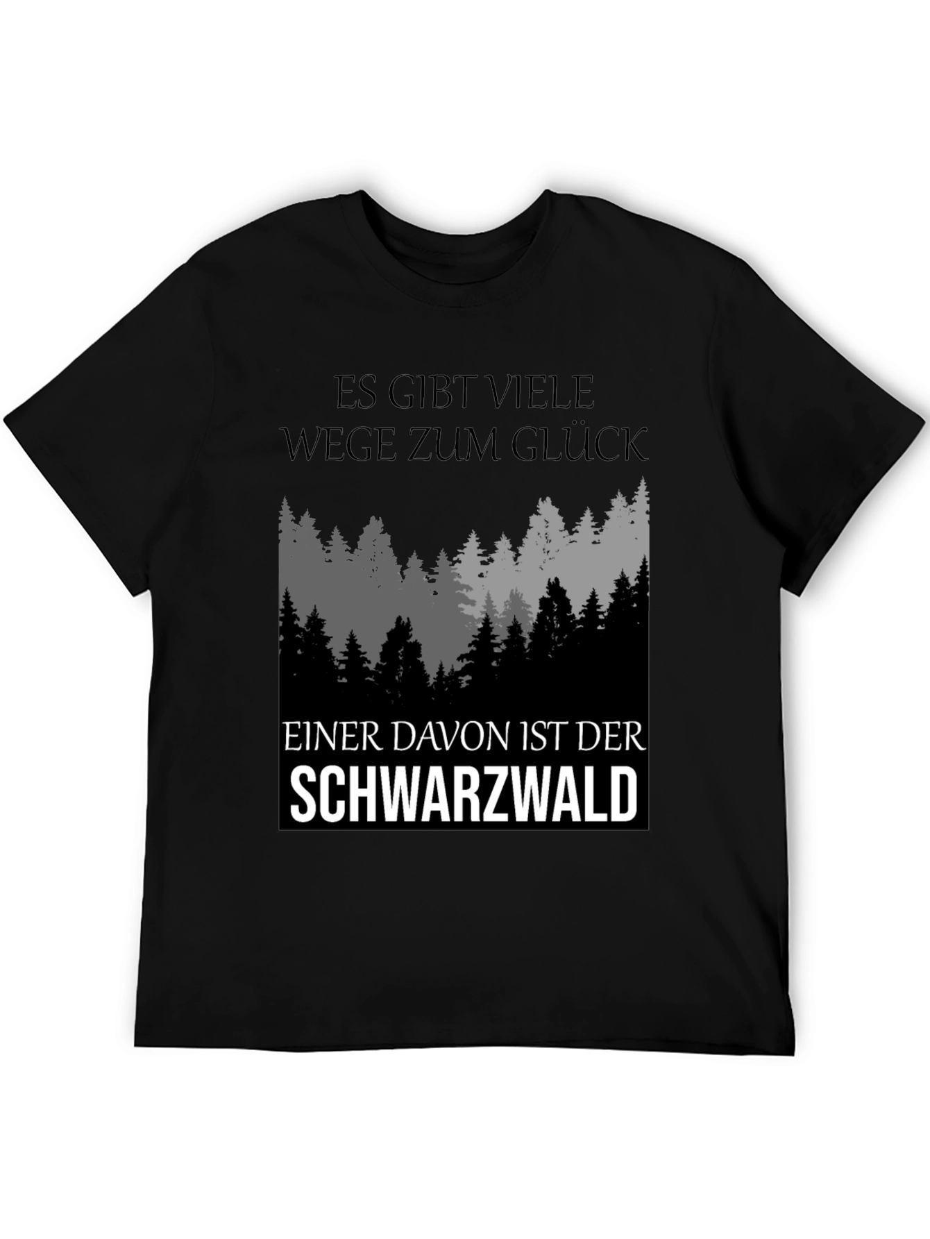 Black Forest Germany Graphic Tee Shirt