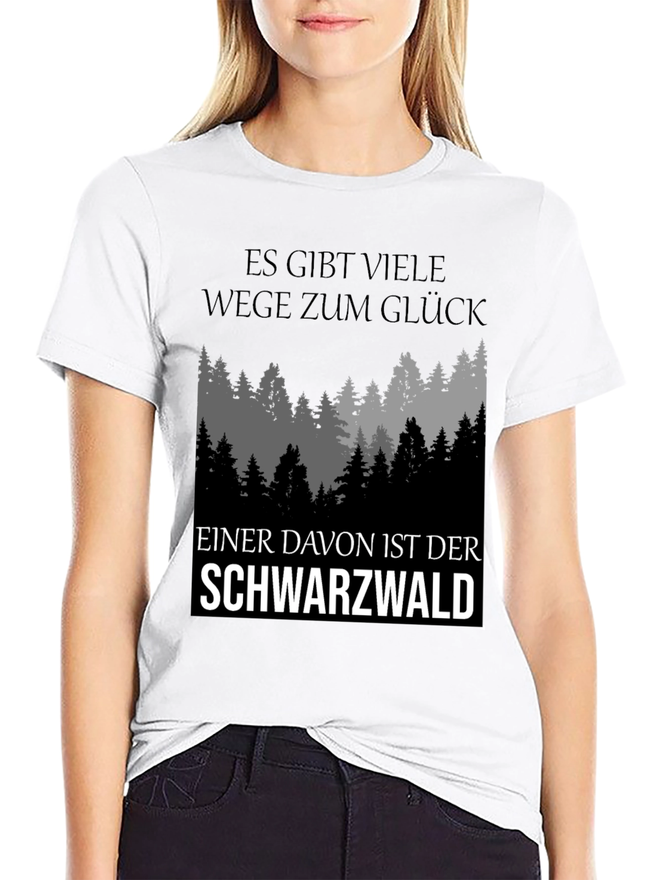 Black Forest Germany Graphic Tee Shirt