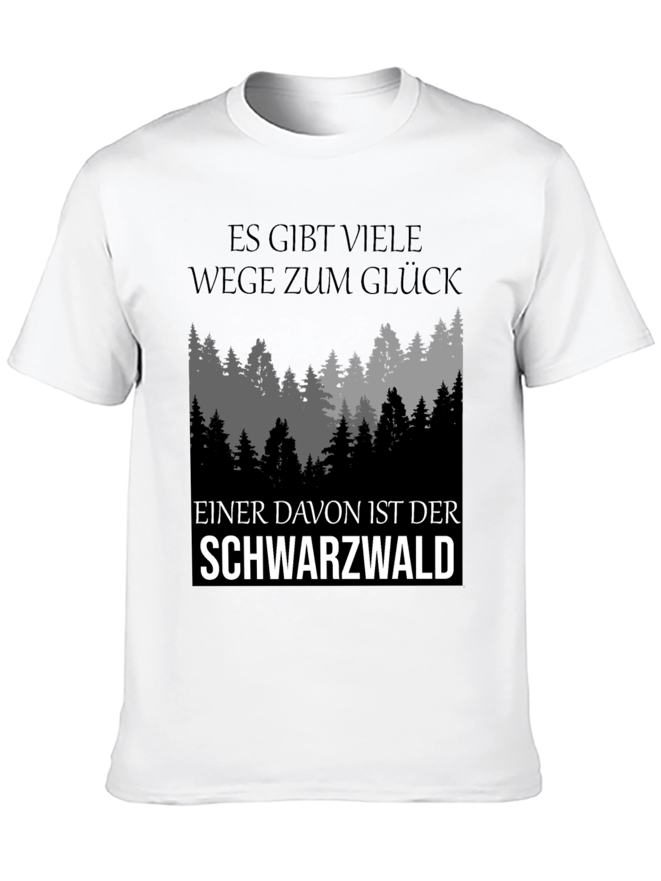Black Forest Germany Graphic Tee Shirt