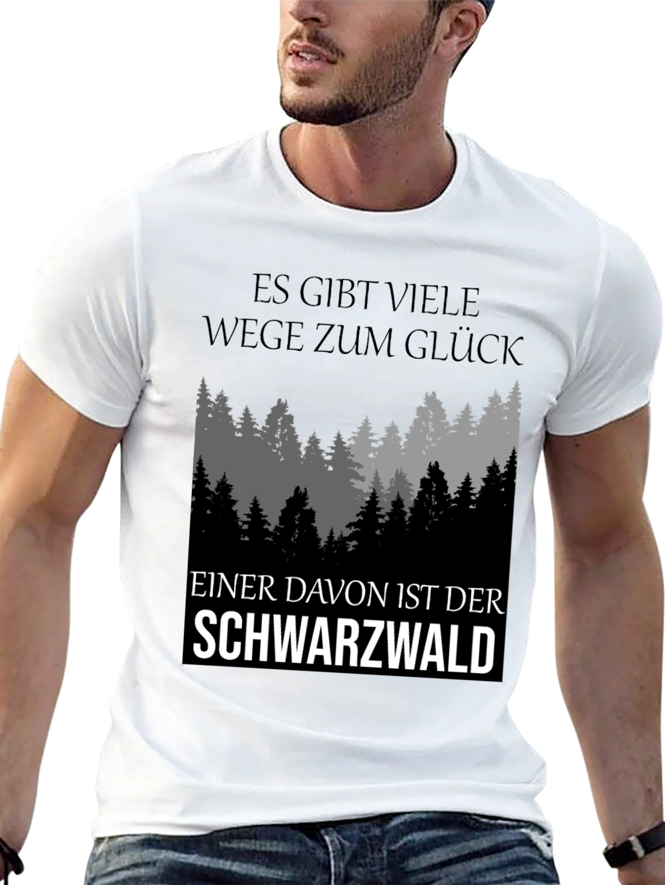 Black Forest Germany Graphic Tee Shirt