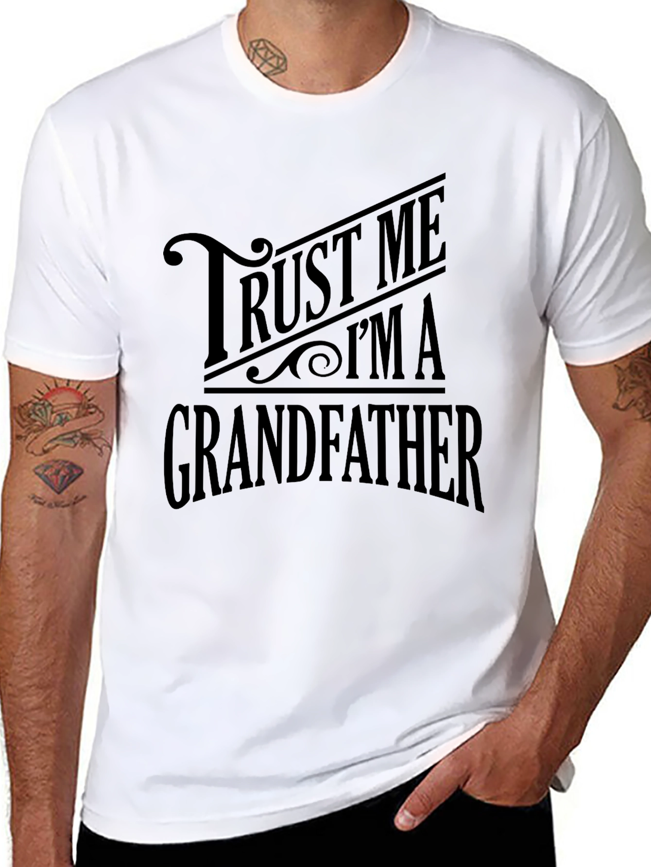 Trust Me Im a Grandfather Graphic T-Shirt