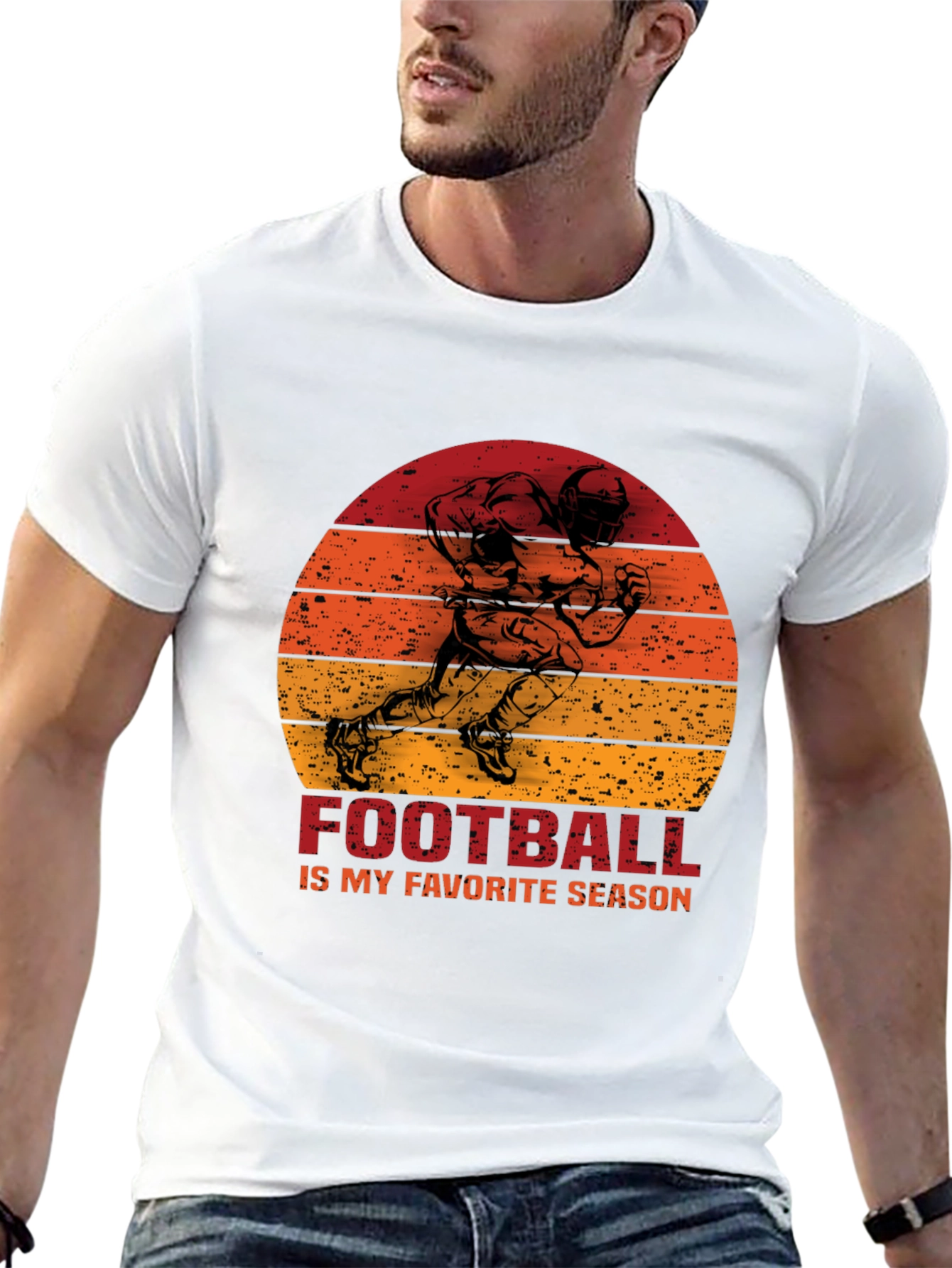 Football Is My Favorite Season Graphic Tee