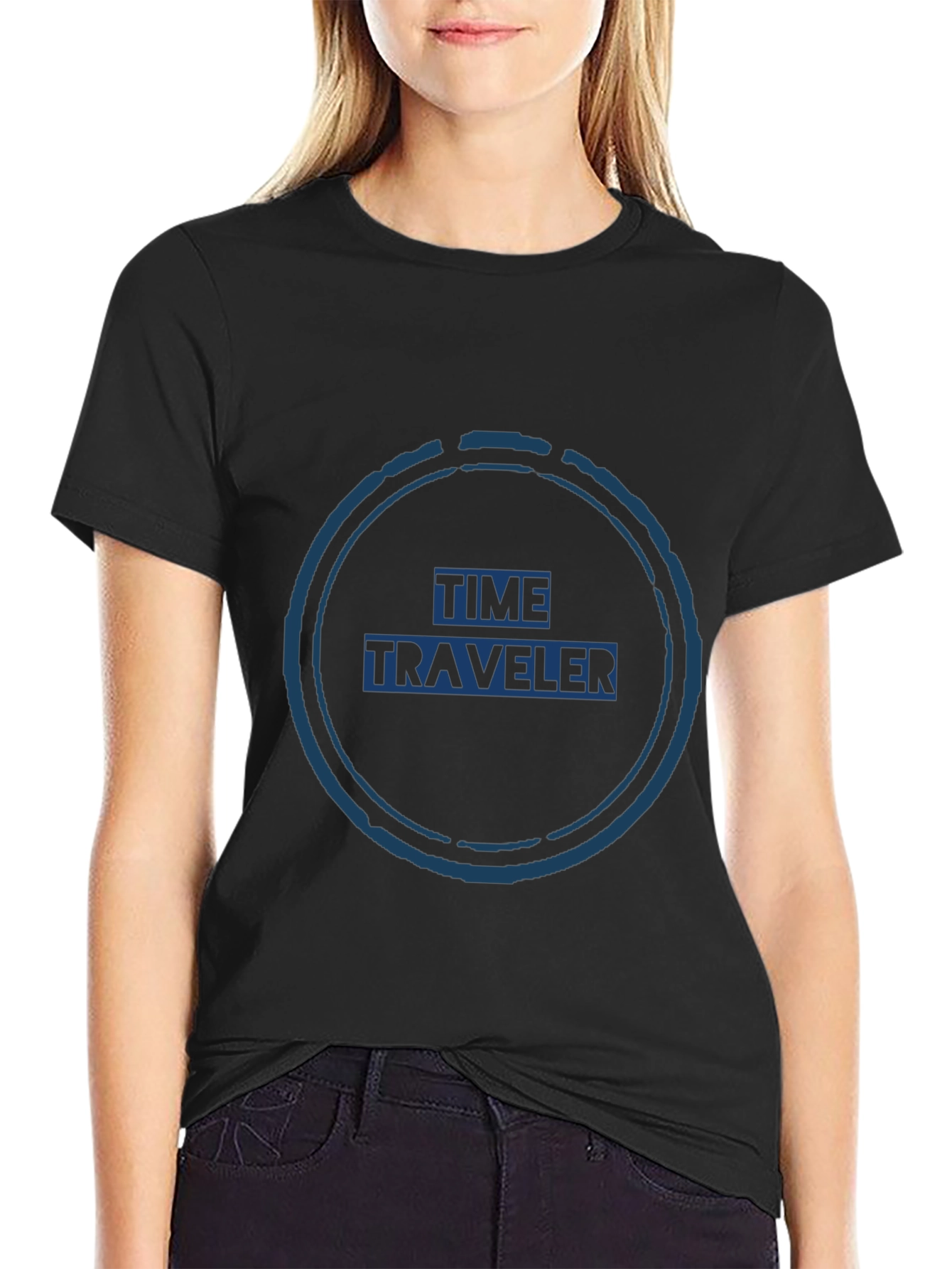Time Traveler Graphic T-Shirt - Cool Design
