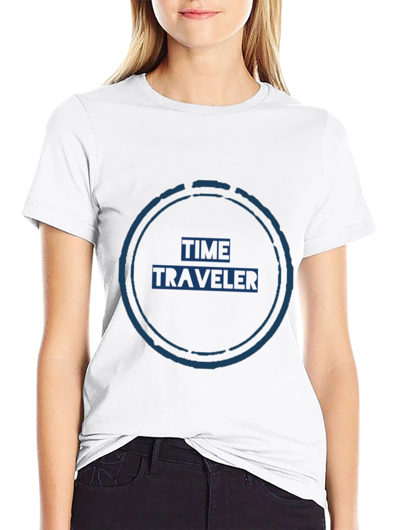 Time Traveler Graphic T-Shirt - Cool Design