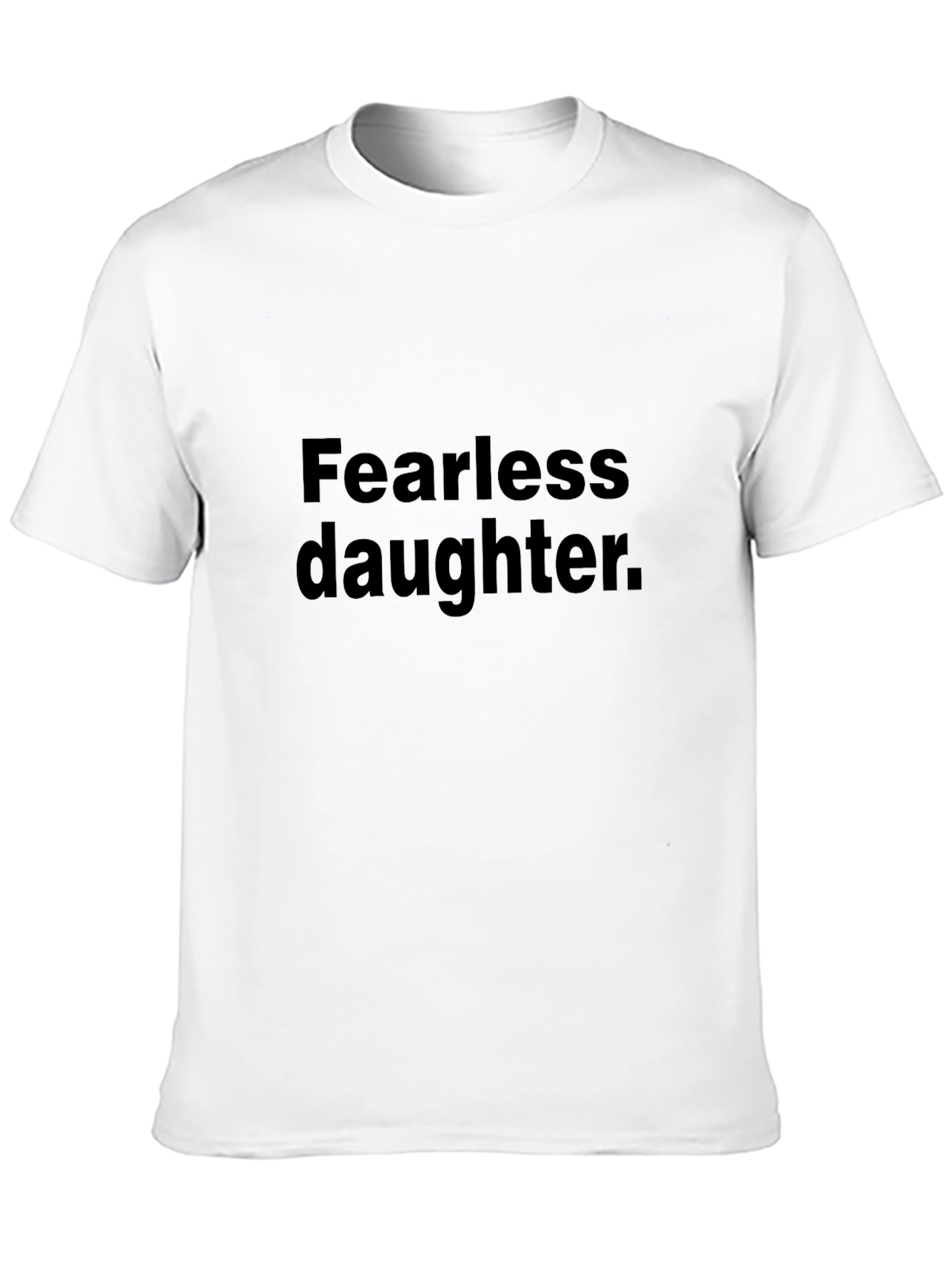 Fearless Daughter Black Graphic Tee