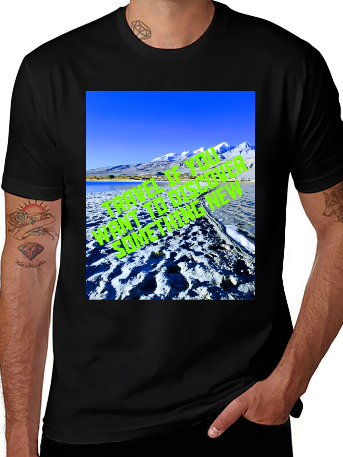 Travel Graphic T-Shirt - Discover New
