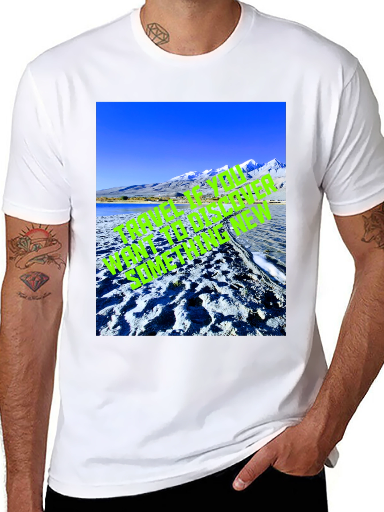 Travel Graphic T-Shirt - Discover New