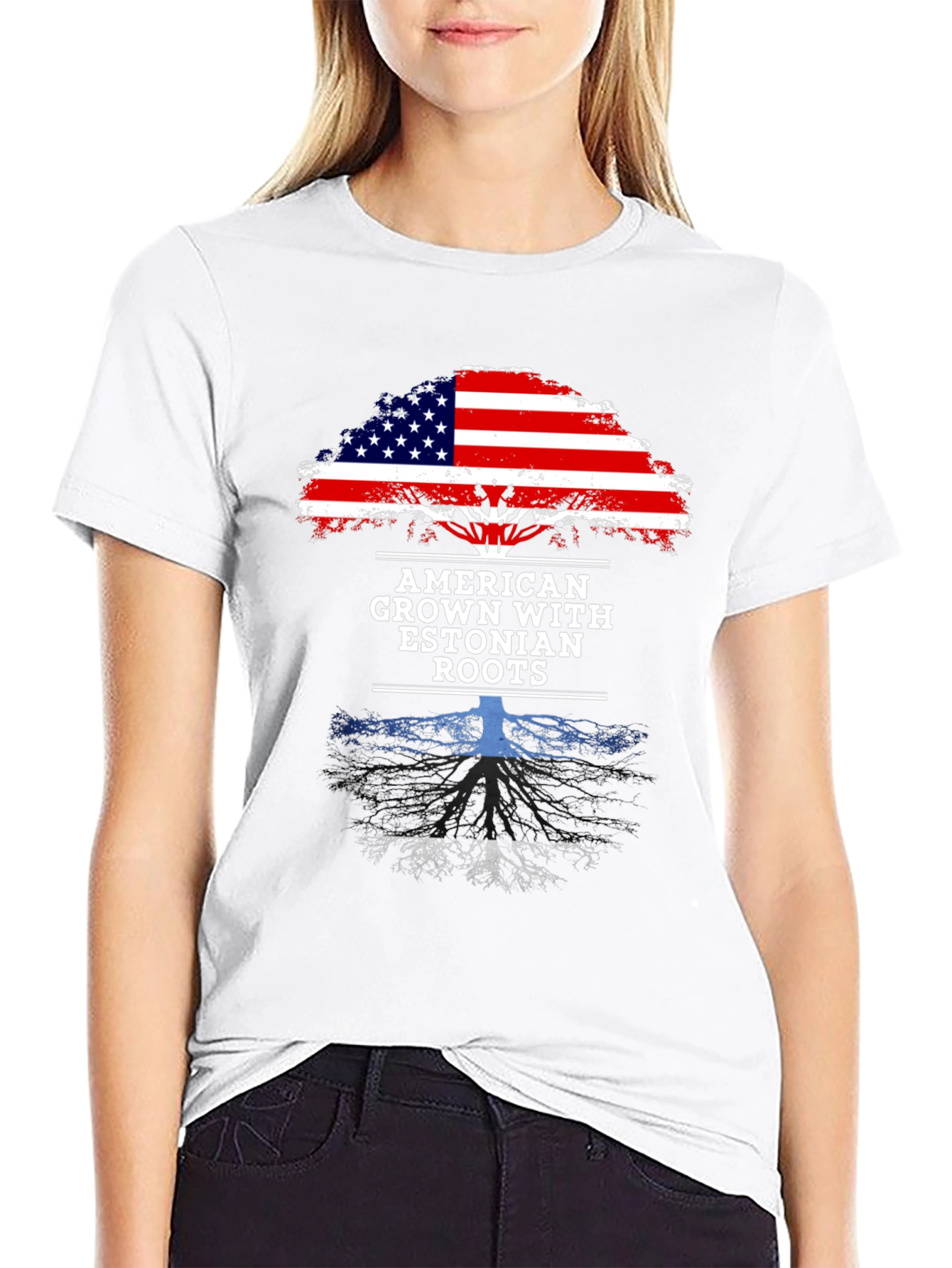 American Grown with Estonian Roots T-Shirt
