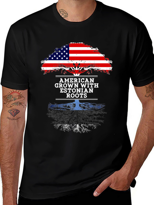 American Grown with Estonian Roots T-Shirt