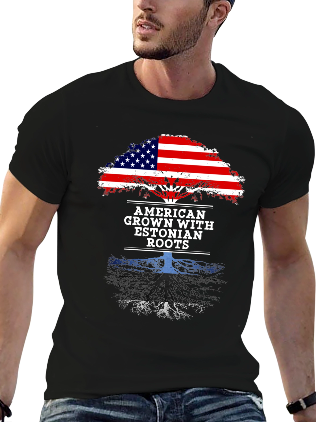 American Grown with Estonian Roots T-Shirt
