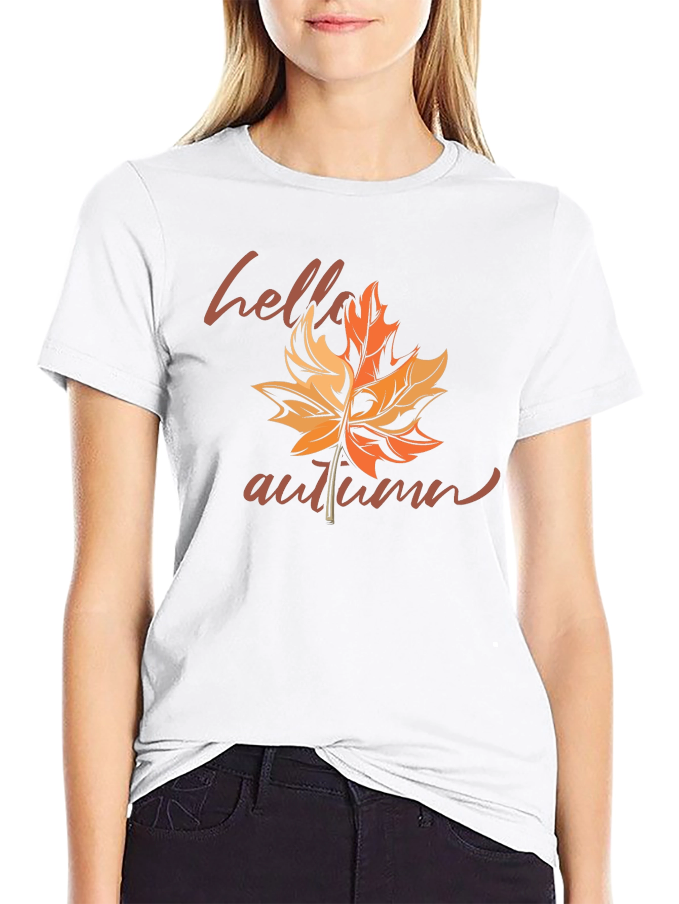 Hello Autumn Graphic Tee