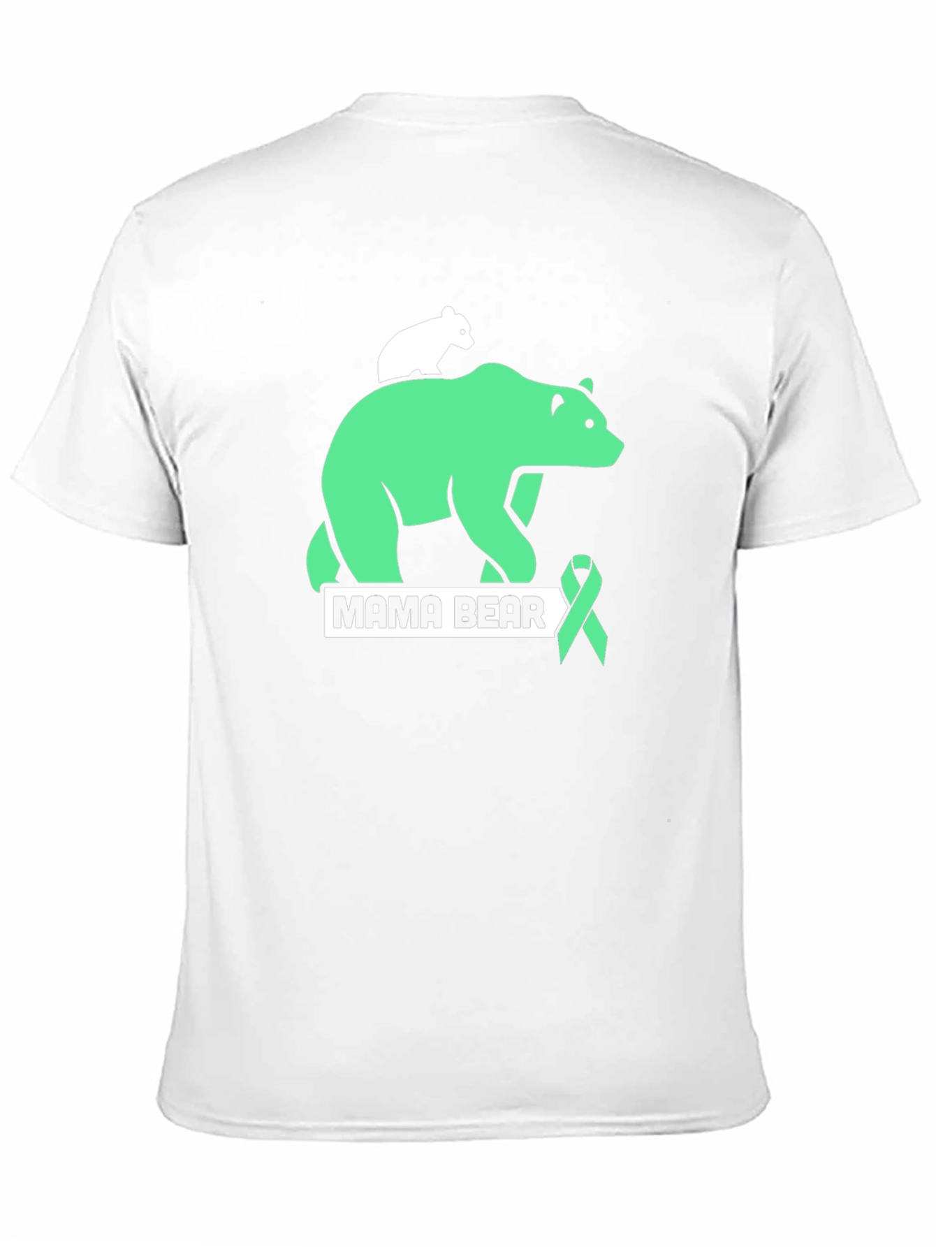 Mama Bear T-Shirt - Black Novelty Graphic Tee