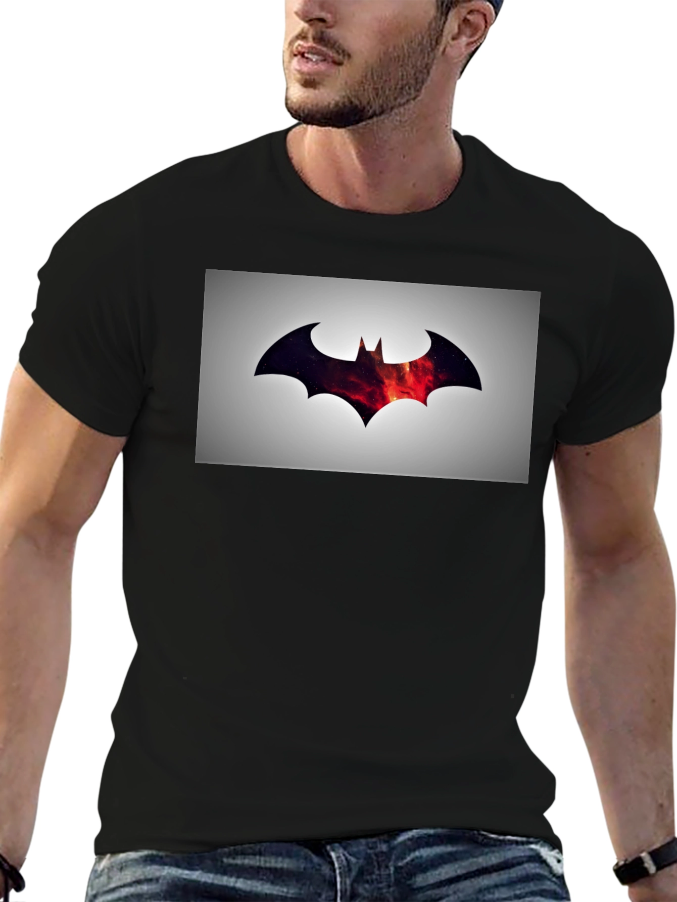 Batman Logo Graphic Tee - Dark Knight Apparel