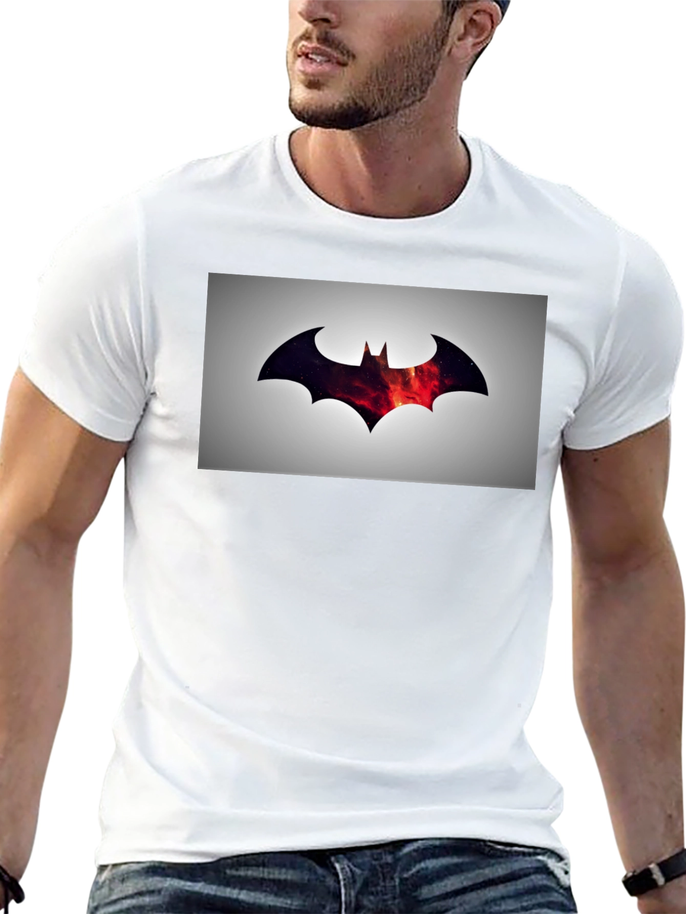 Batman Logo Graphic Tee - Dark Knight Apparel