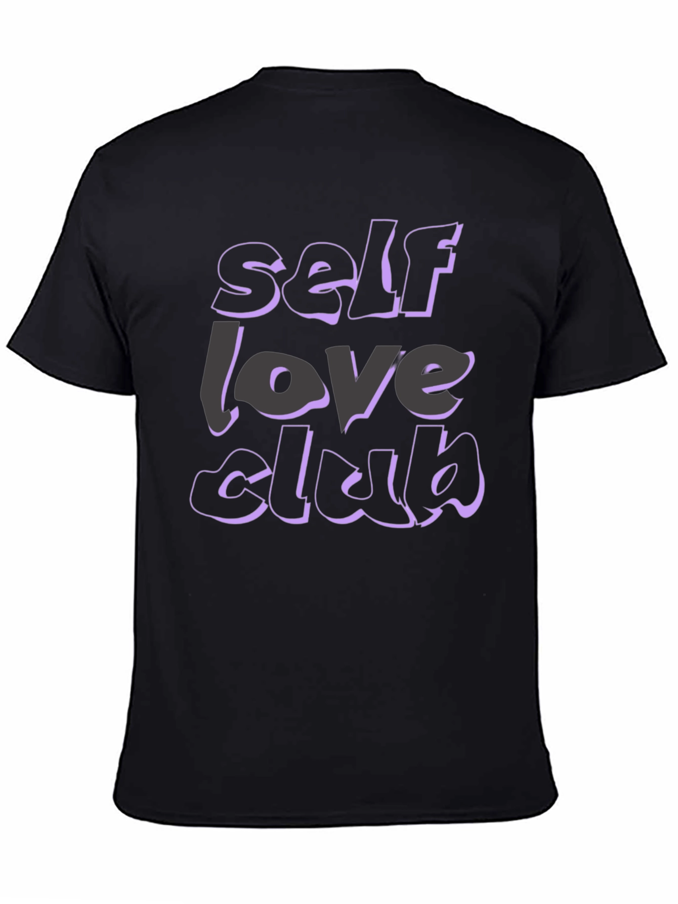 Self Love Club Graphic Tee - Black Unisex T-Shirt