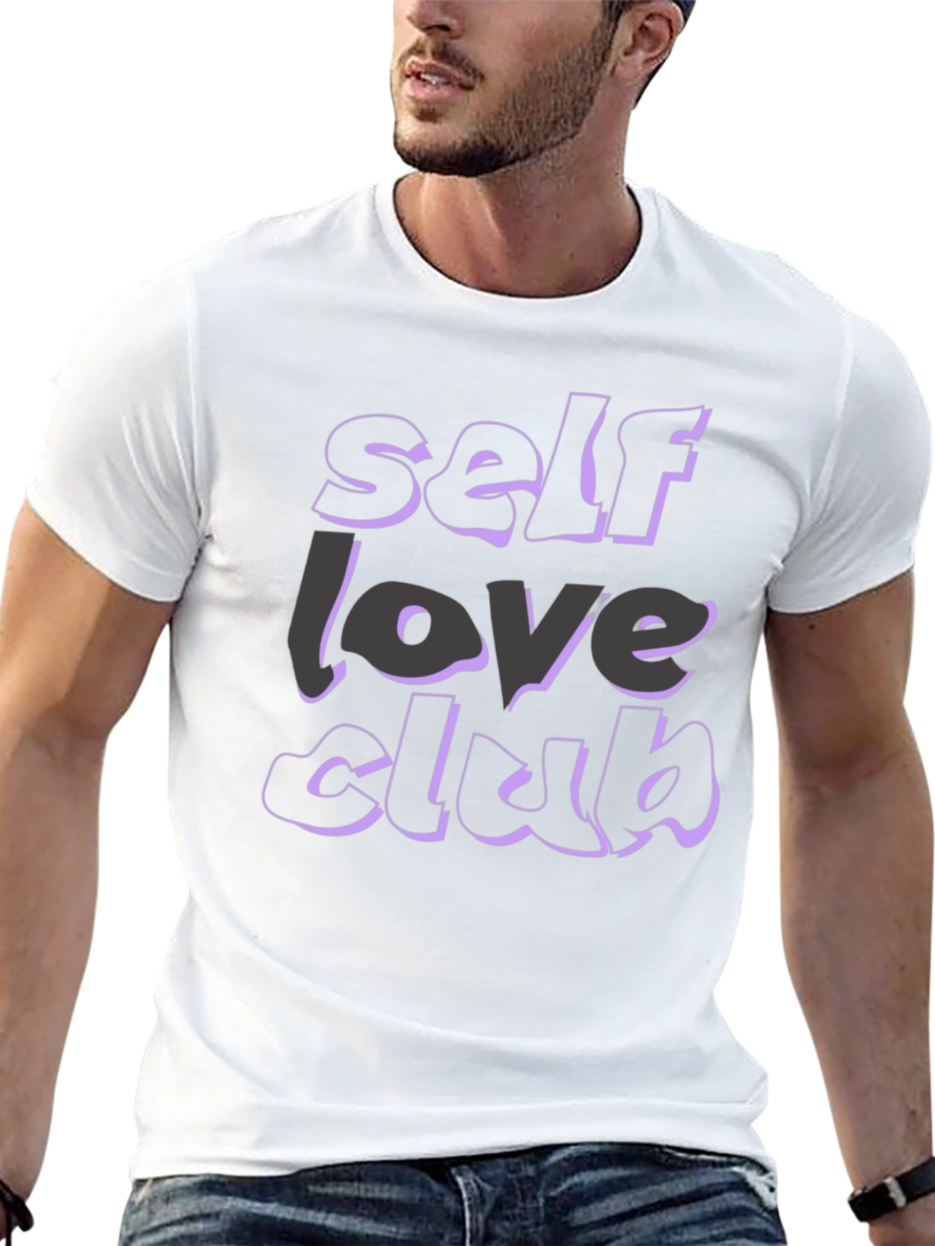 Self Love Club Graphic Tee - Black Unisex T-Shirt