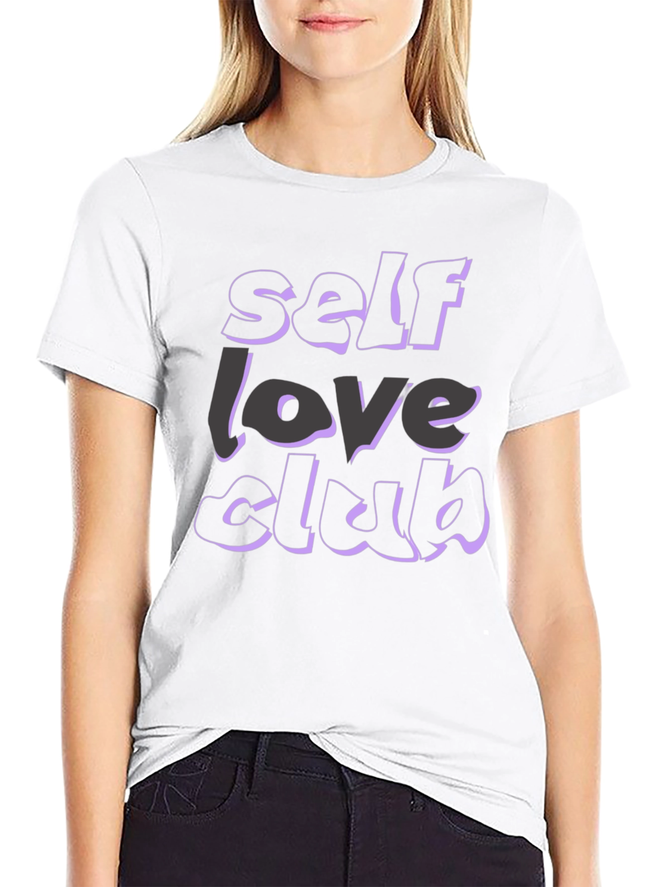 Self Love Club Graphic Tee - Black Unisex T-Shirt