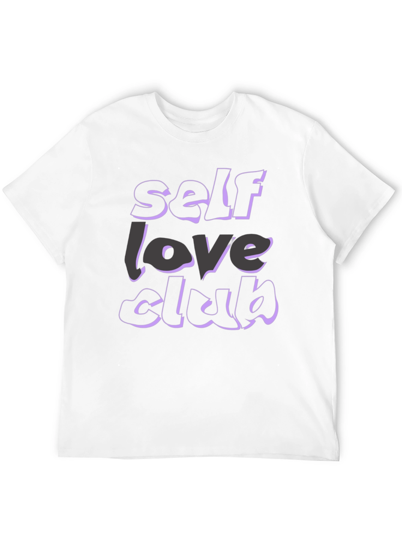 Self Love Club Graphic Tee - Black Unisex T-Shirt