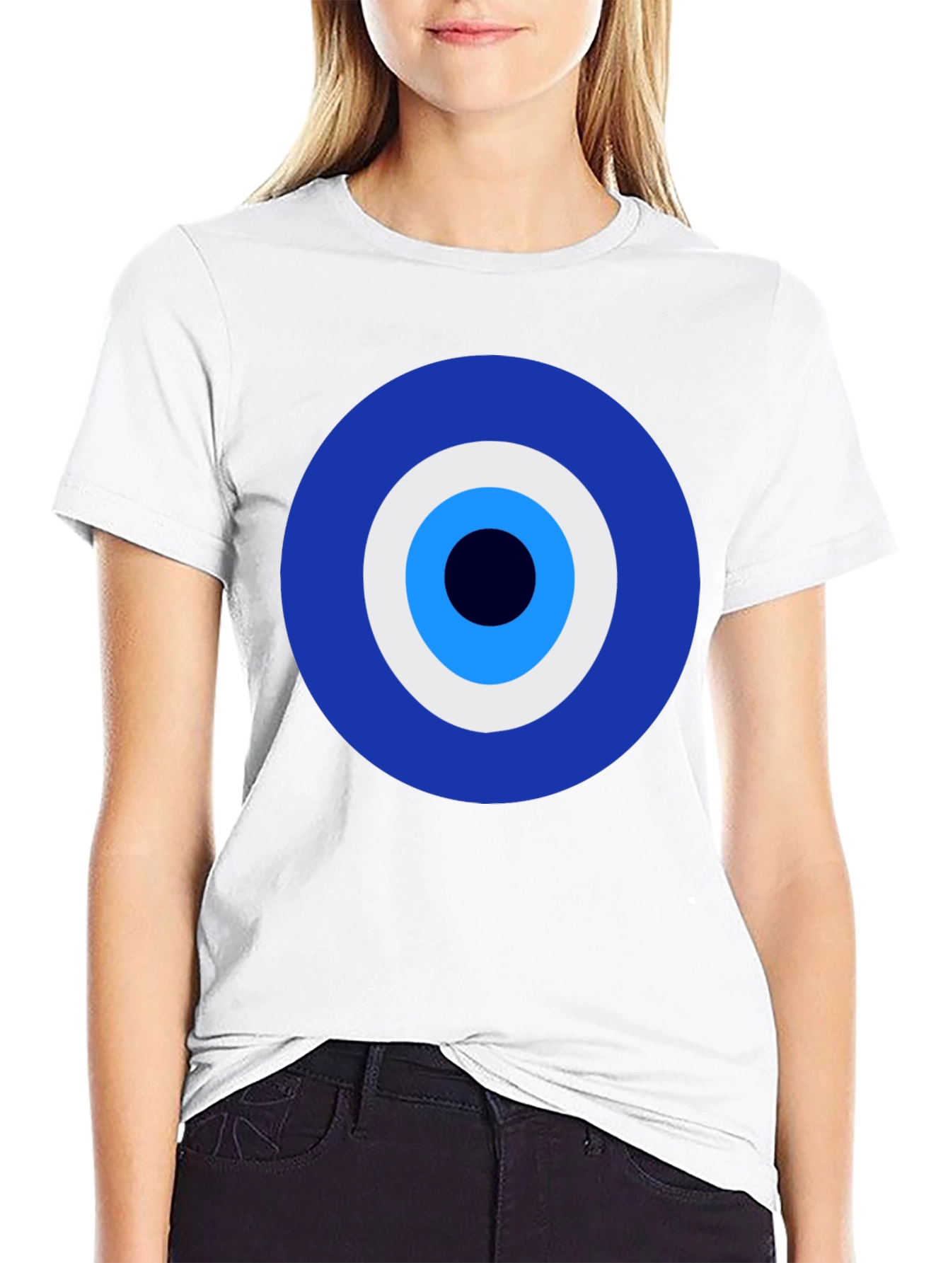 Evil Eye Graphic Tee - Protection & Style