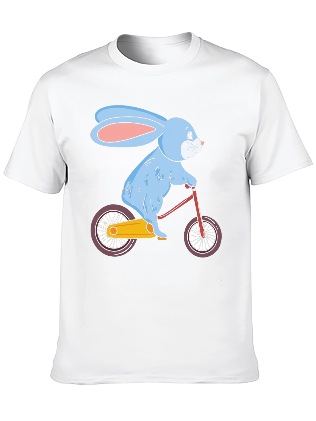 Bunny on Bike Graphic Tee