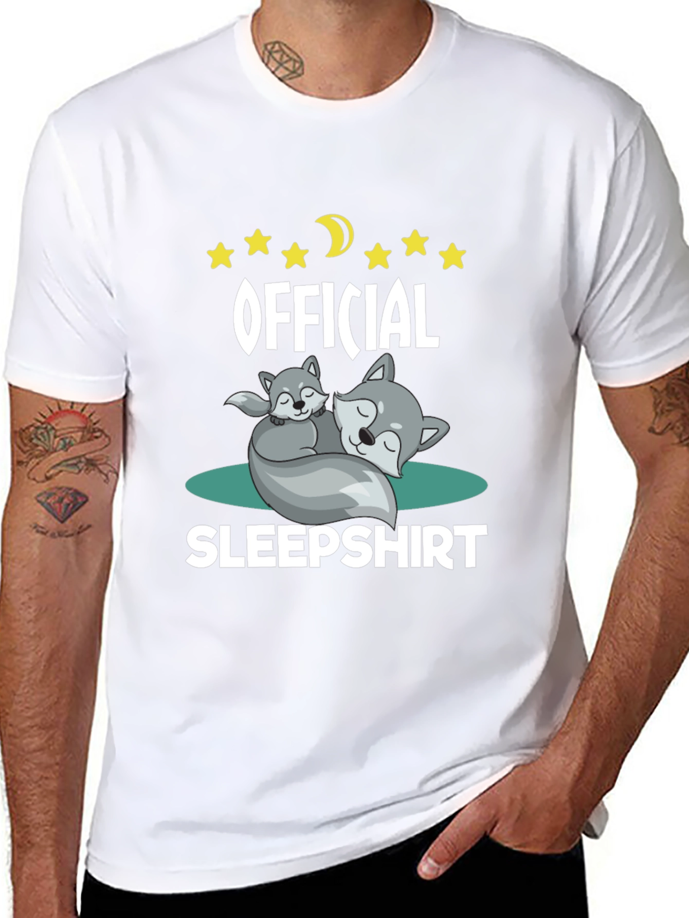 Official Sleepshirt: Cute Wolves