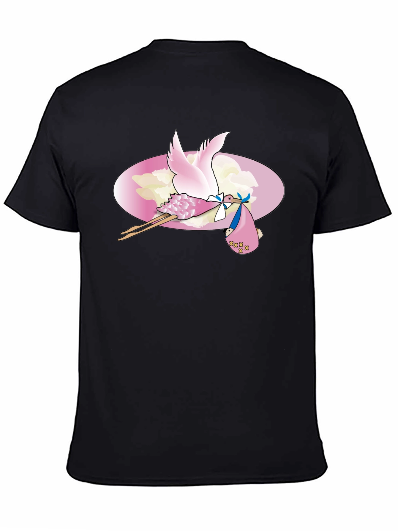 Stork Baby Delivery Graphic Tee