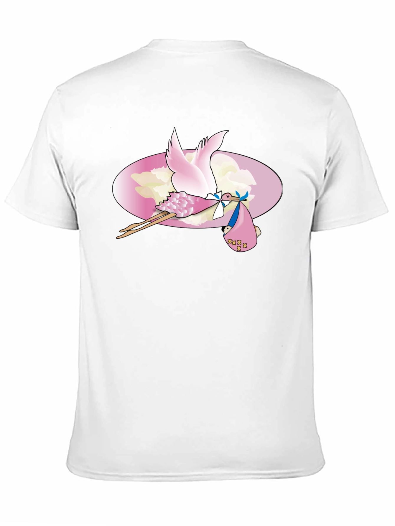Stork Baby Delivery Graphic Tee