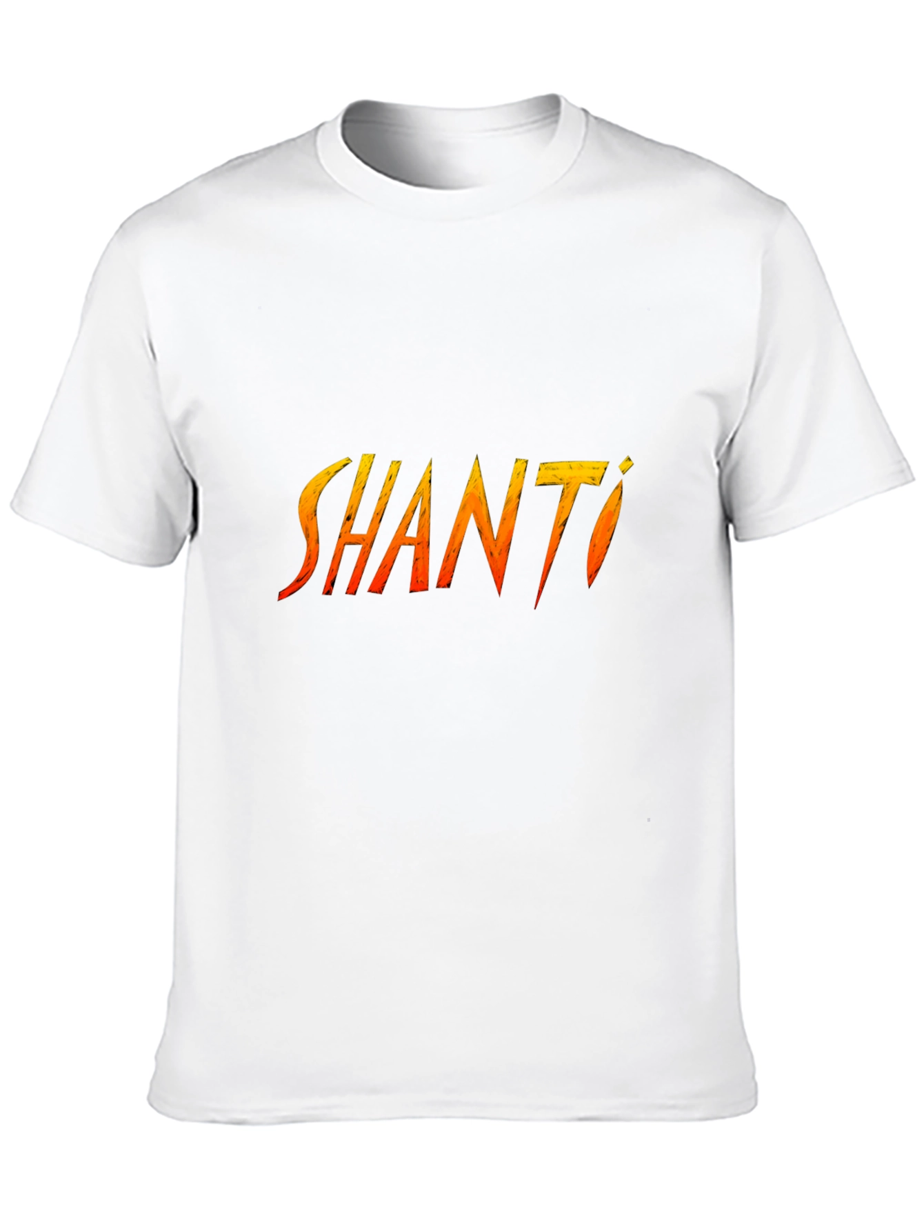 Shanti Graphic T-Shirt - Black Cotton Tee