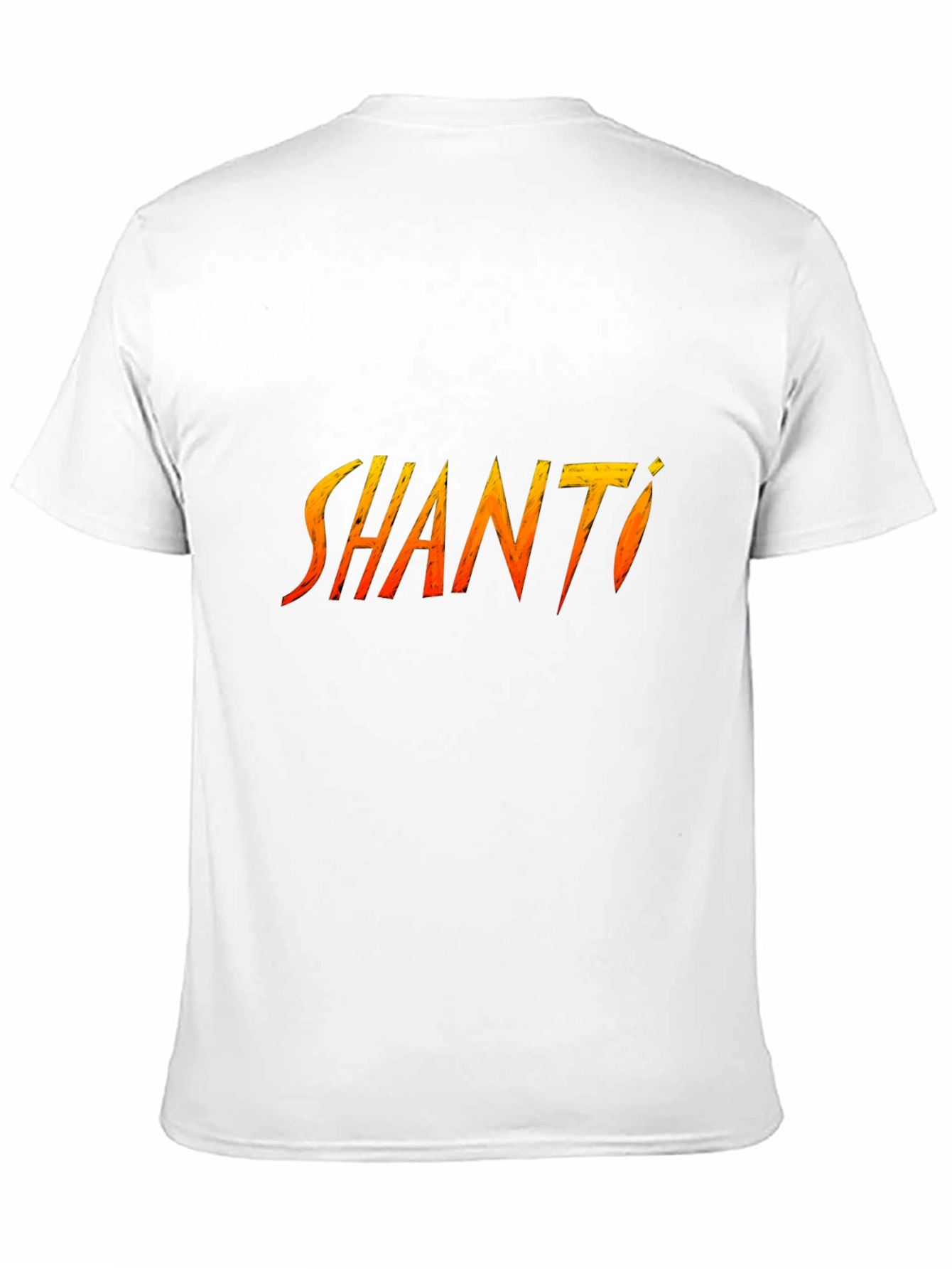 Shanti Graphic T-Shirt - Black Cotton Tee