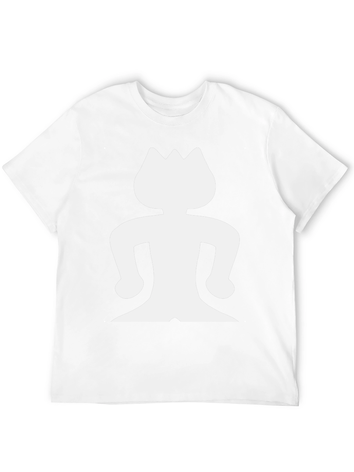 Abstract Crown Man Black Graphic Tee