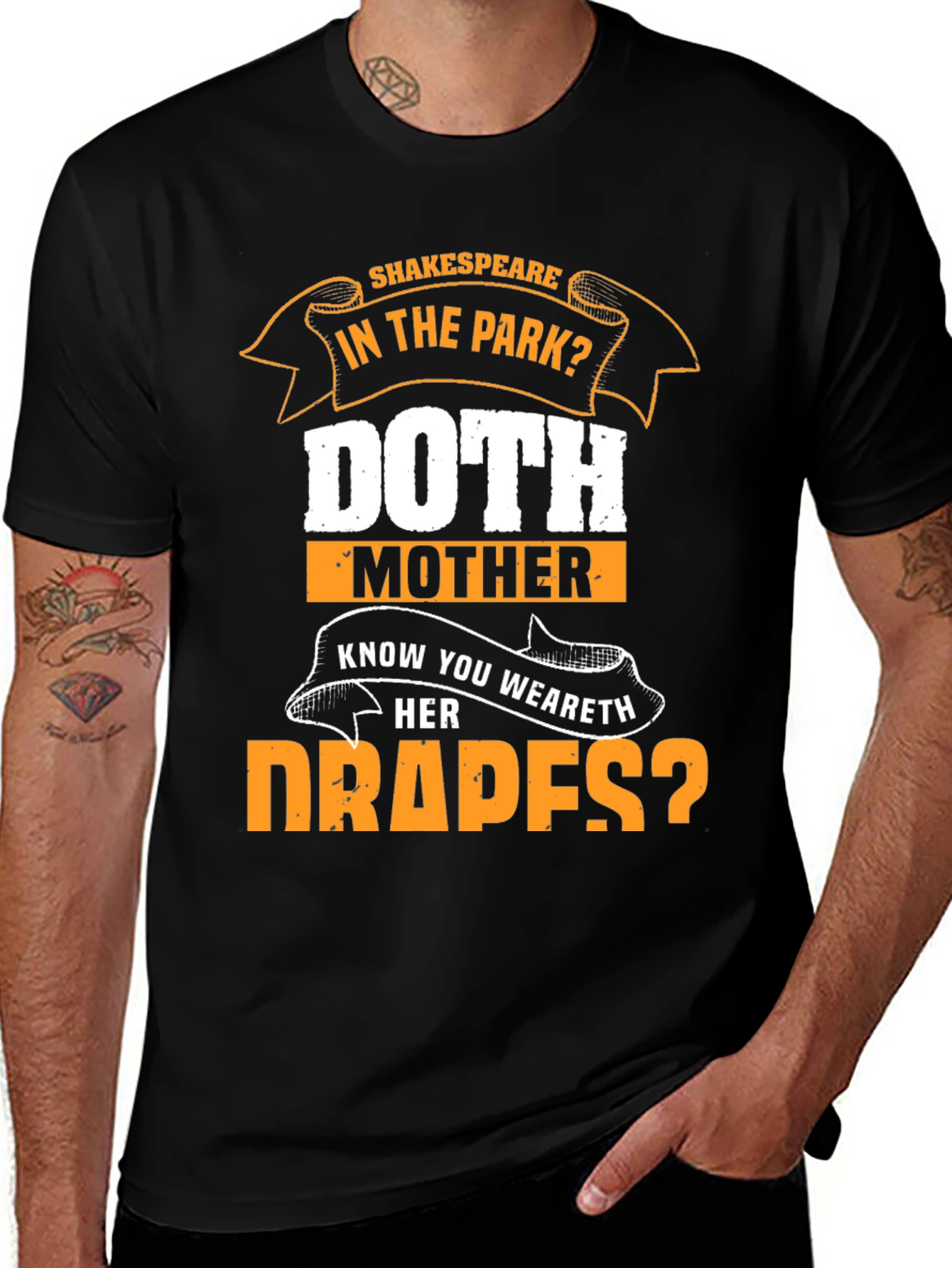 Shakespeare Doth Mother Know? Graphic Tee